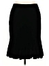 JS Collections Solid Black Formal Skirt Size 14 - photo 1