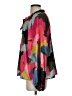 Crosby 100% Polyester Color Block Black Long Sleeve Blouse Size S - photo 5