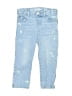 Cat & Jack Polka Dots Blue Jeans Size 3T - photo 1