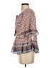 Knox Rose 100% Polyester Pink Short Sleeve Blouse Size S - photo 5