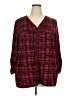 Avenue Red Kimono Size 22 Plus - photo 1