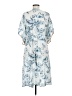 True Destinations 100% Cotton Blue Kimono Size M - photo 2
