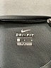 Nike 100% Polyester Black Long Sleeve T-Shirt Size L - photo 7