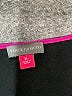 Vince Camuto 100% Polyester Stripes Black Short Sleeve Top Size XL - photo 7