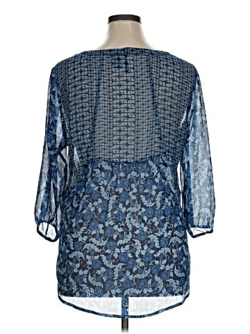 New Directions 3/4 Sleeve Blouse (view 2)
