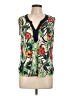 Naif Green Sleeveless Blouse Size L - photo 1
