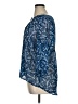 New Directions 100% Polyester Blue 3/4 Sleeve Blouse Size XL - photo 5