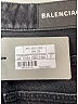 Balenciaga 100% Cotton Black Button Fly Jeans Size 31 waist - photo 8