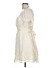 Francesca's 100% Polyester Ivory Cocktail Dress Size L - photo 5
