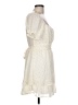Francesca's 100% Polyester Ivory Cocktail Dress Size L - photo 4