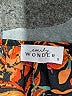 Emily Wonder 100% Polyester Floral Orange Long Sleeve Blouse Size S - photo 7