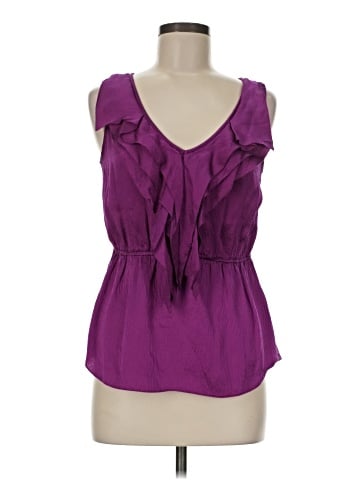 Rebecca Taylor Sleeveless Silk Top (view 1)
