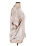 Jodifl Metallic Silver Short Sleeve Blouse Size XL (estimated) - photo 4