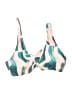 Lively Print Teal Swimsuit Top Size XL - photo 1