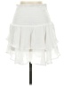 Shein 100% Polyester Solid White Ivory Casual Skirt Size 4 - photo 1