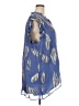 Emily Lovelock Blue Sleeveless Blouse Size 3X - photo 4