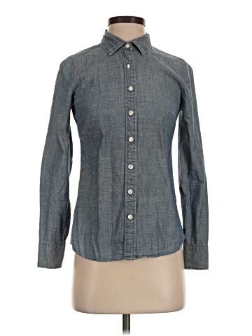 J.Crew Factory Store Long Sleeve Button-Down Shirt (view 1)