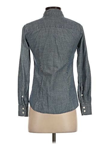 J.Crew Factory Store Long Sleeve Button-Down Shirt (view 2)