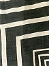 Unbranded 100% Rayon Stripes Black Long Sleeve Blouse Size M (estimated) - photo 7