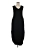 Unbranded Solid Black Casual Dress Size M - photo 1