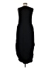 Unbranded Solid Black Casual Dress Size M - photo 2