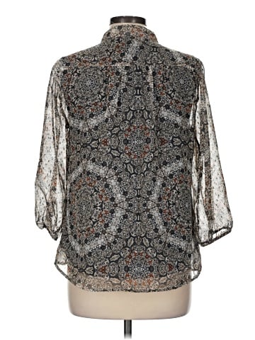 Christopher & Banks 3/4 Sleeve Blouse (view 2)