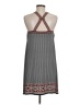 Max Studio Graphic Gray Casual Dress Size M - photo 2
