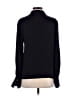 Theory 100% Silk Black Blouse Size S - photo 2
