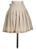 Pull&Bear Solid Tan Formal Skirt Size S - photo 2