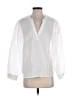 Boden 100% Linen White 3/4 Sleeve Blouse Size 4 - photo 1