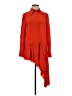 Tibi 100% Cotton Red Long Sleeve Blouse Size 4 - photo 1