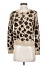 Industry 100% Nylon Animal Print Brown Cardigan Size S - photo 1