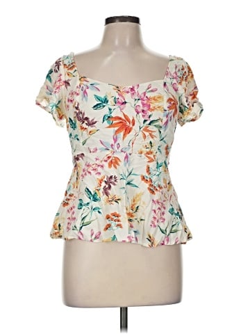 Torrid Short Sleeve Blouse (view 1)