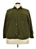 Old Navy Solid Green Long Sleeve Button-Down Shirt Size 2X - photo 1