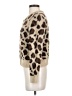 Industry 100% Nylon Animal Print Brown Cardigan Size S - photo 5