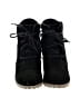 Mia 100% Leather Black Wedges Size 6 - photo 2