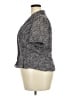 Danny & Nicole 100% Polyester Gray Short Sleeve Blouse Size 18 - photo 5
