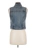 Express 100% Cotton Blue Denim Vest Size M - photo 2