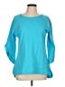 Keren Hart 100% Cotton Teal Sweatshirt Size L - photo 1