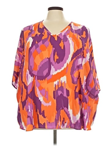 Adrienne 3/4 Sleeve Blouse (view 1)