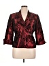 R&M Richards Burgundy Blazer Size 14 - photo 1