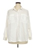 Old Navy Color Block Ivory 3/4 Sleeve Button-Down Shirt Size 2X - photo 1