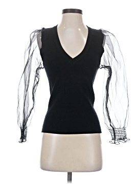 Aqua Long Sleeve Top (view 1)