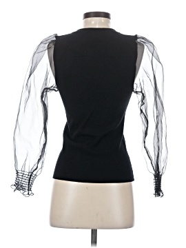 Aqua Long Sleeve Top (view 2)