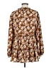 Hayden 100% Polyester Brown Long Sleeve Blouse Size M - photo 2