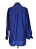 Chico's Blue 3/4 Sleeve Button-Down Shirt Size Lg (2) - photo 2