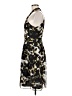 Outback Red 100% Polyester Print Black Cocktail Dress Size 8 - photo 5
