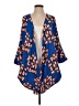 Gianni Bini 100% Polyester Blue Kimono Size S - photo 1
