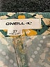 O'Neill 100% Viscose Print Teal Casual Pants Size 27 waist - photo 4