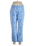 J. McLaughlin Paisley Blue Casual Pants Size 6 - photo 1